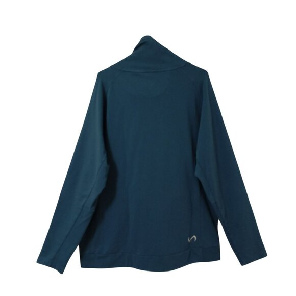TLF Teal Pullover Hoodie 2XL With Kangaroo Pocket & Drawstring Collar Mens - Picture 11 of 11